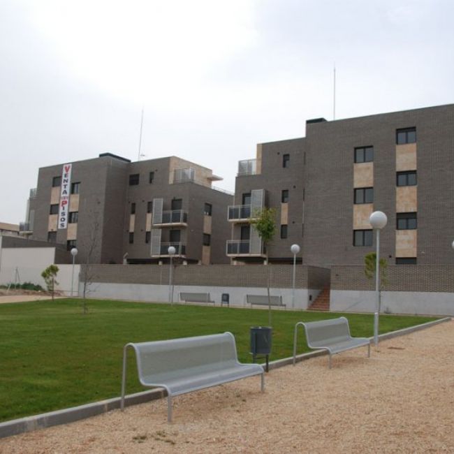 Fachada trasera Residencial Vistahermosa