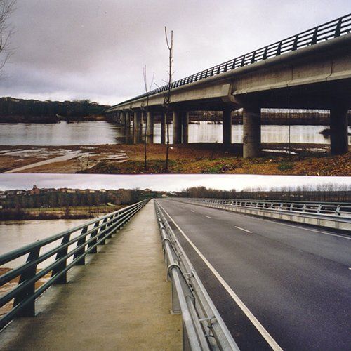 Puente "Antonio Prieto" sobre el rio Esla (Zamora)